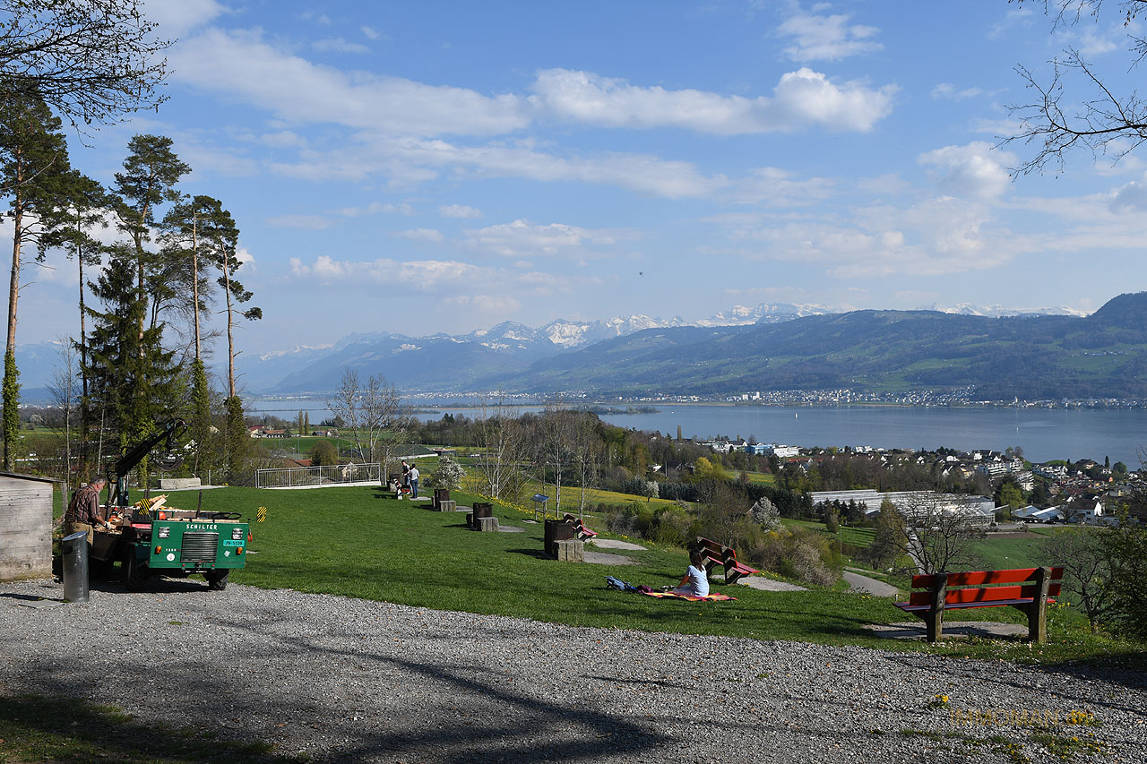 Aussicht gen Rappi