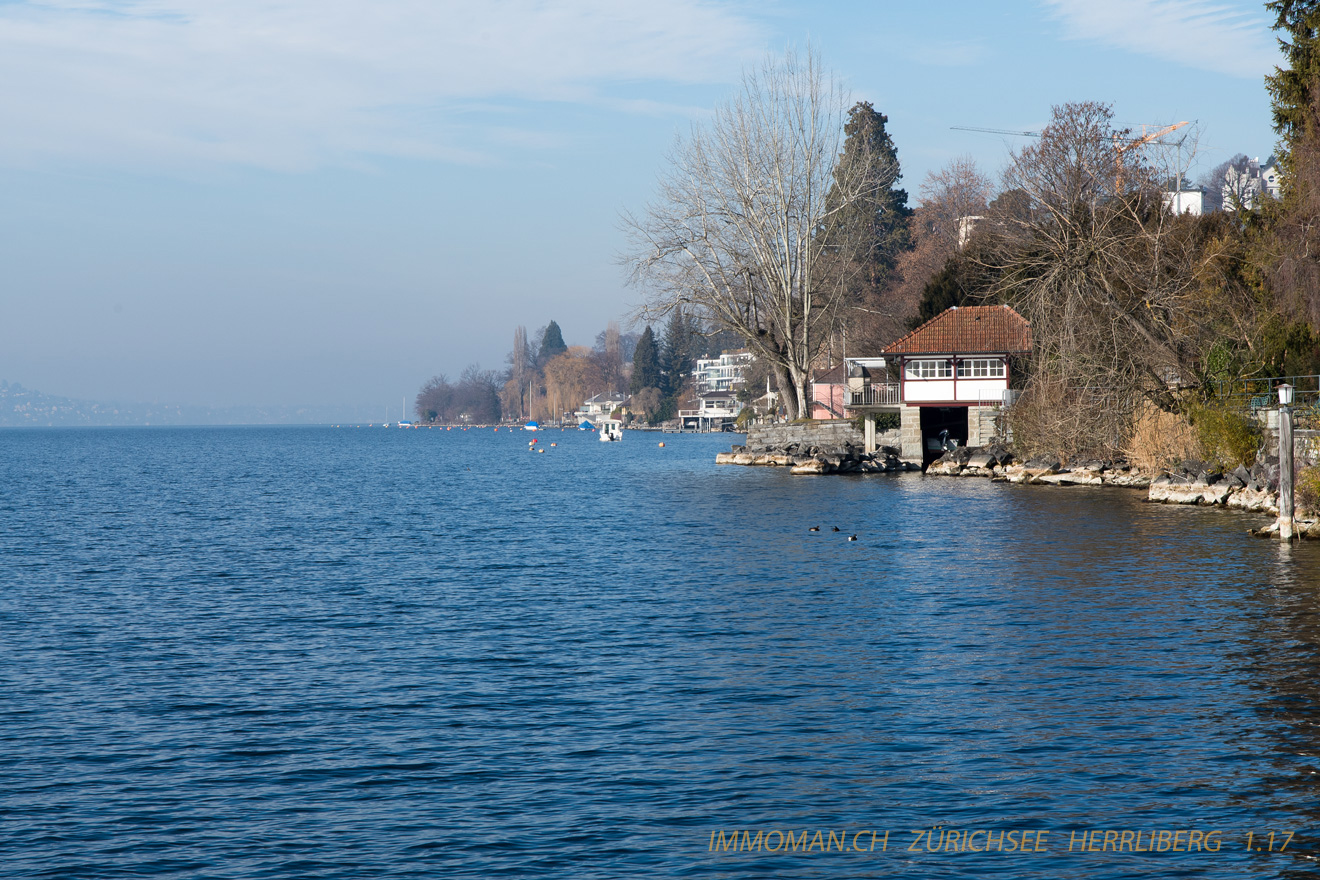 Vom Hafen Richtung Erlenbach