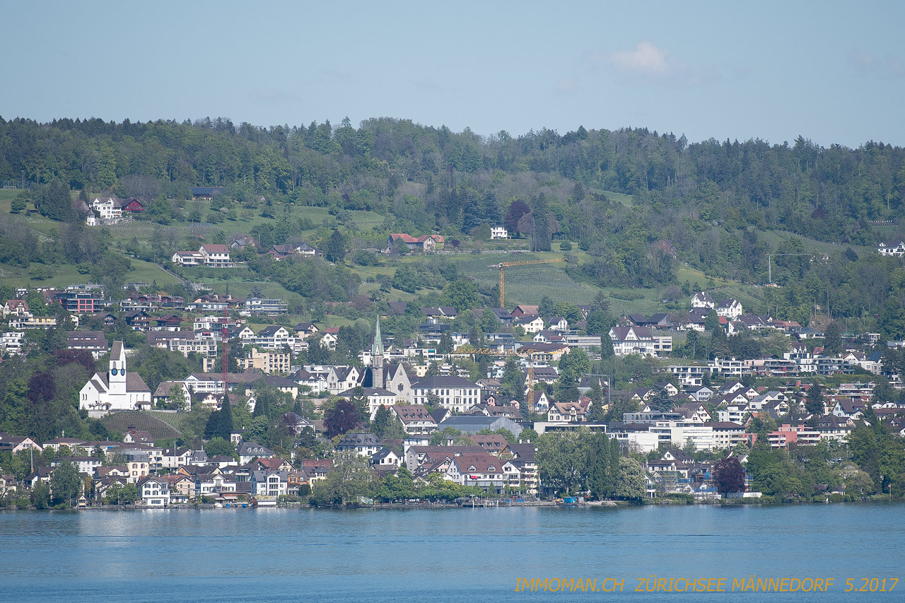 Vom See: Männedorf