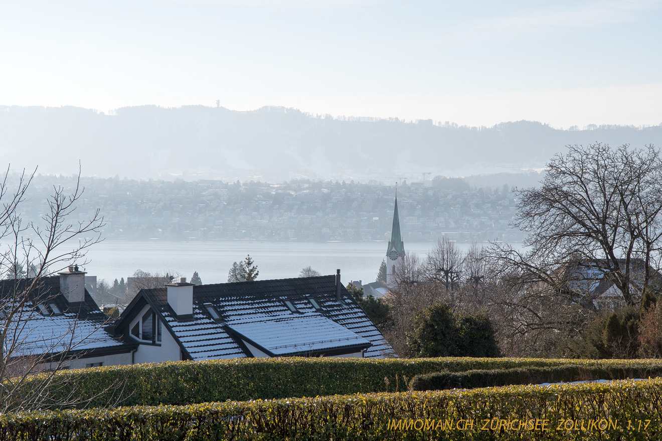 Zollikon über Kirche